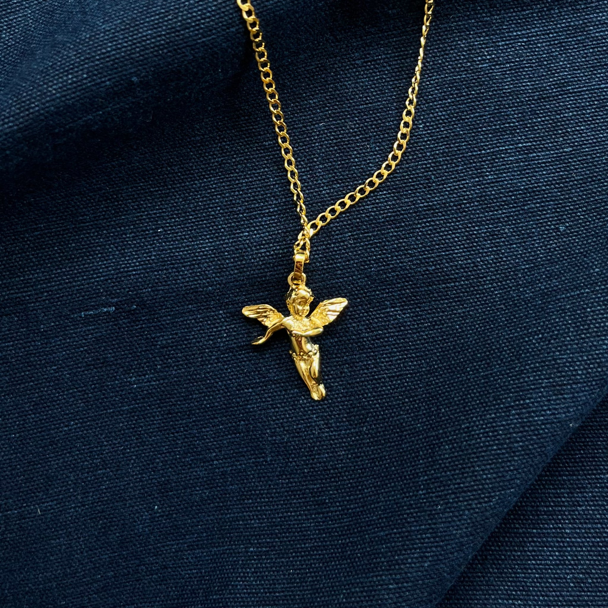 Gold Angel Pendant