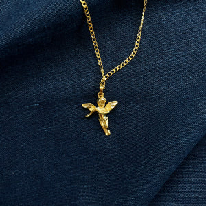 Gold Angel Pendant