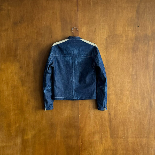 Denim Biker Jacket